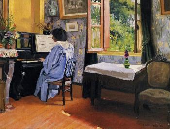 菲利尅斯 瓦洛東 Lady at the Piano